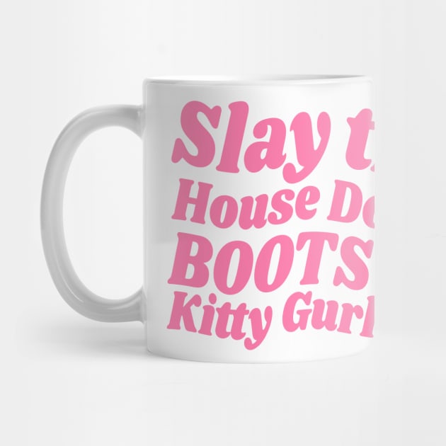 SLAY THE HOUSE DOWN BOOTS by Comedic Apparel